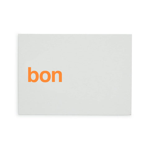 Carte "bon"