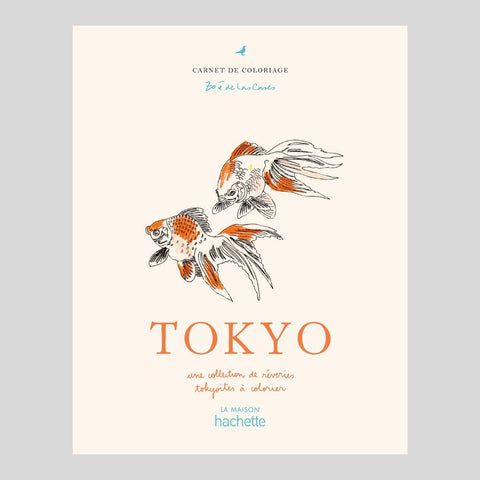Carnet de coloriage Tokyo