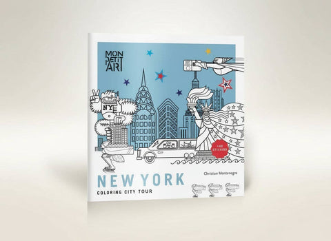 New York à colorier