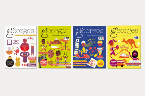 Coffret magazines voyage