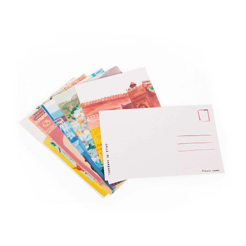 Lot de 15 cartes postales d'Inde