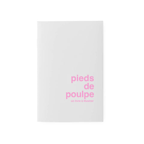 Livre à illustrer Pieds de poulpe