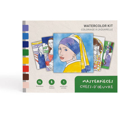 Kit d'aquarelle - Chefs-d'œuvre