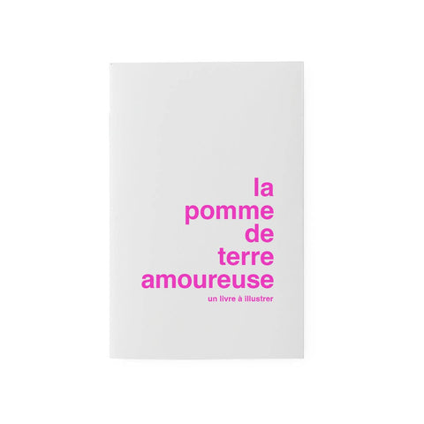 Livre à illustrer La pomme de terre amoureuse
