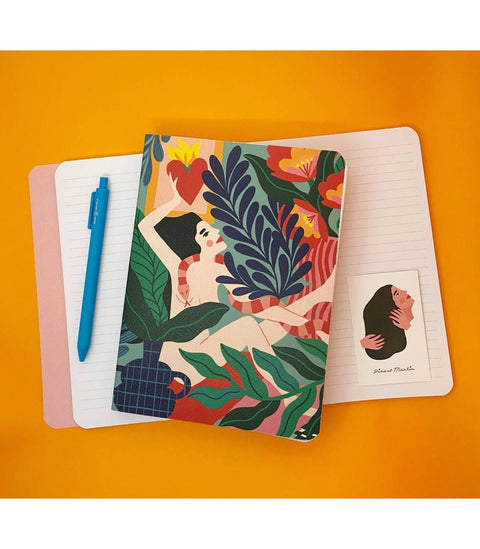 Carnet spirale A5 - Piment Martin