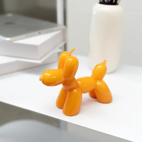 Bougie chien ballon
