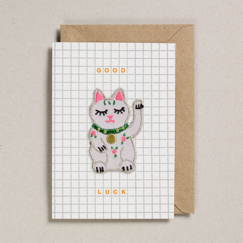 Carte Chat Porte-Bonheur