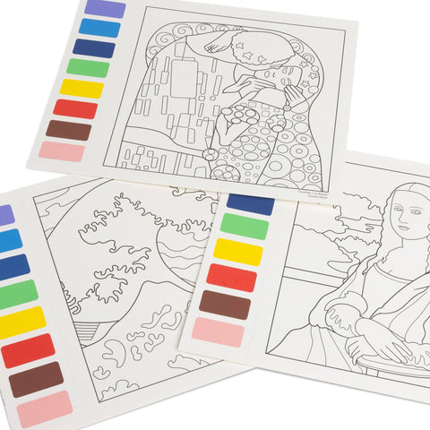 Kit d'aquarelle - Chefs-d'œuvre