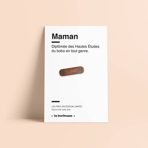 Pin’s Pansement - Maman