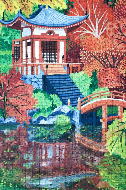 Puzzle Temple de Kyoto, 1000 pièces