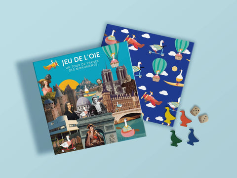 Jeu de l'oie Tour de France des Monuments