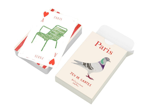 Jeu de cartes Paris - Zoé de Las Cases