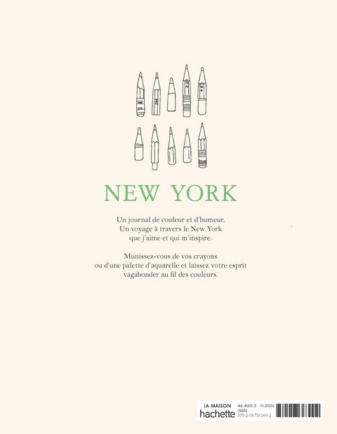 Carnet de coloriage New York