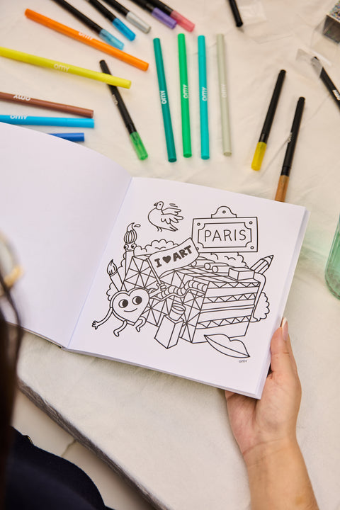 Coloriage Cozy Paris