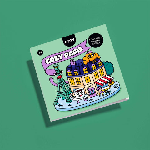 Coloriage Cozy Paris