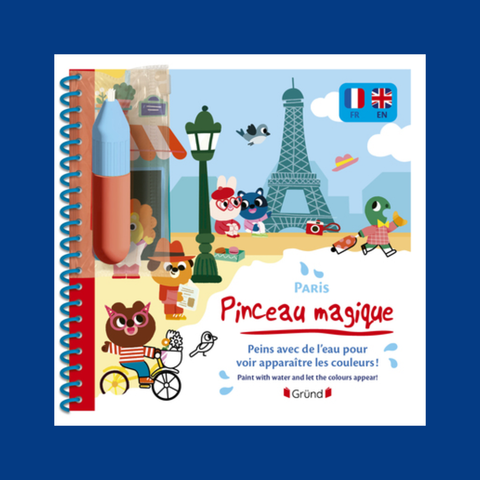 Cahier pinceau magique, Paris