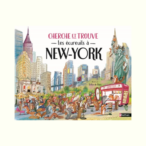 Cherche et trouve les écureuils à New York