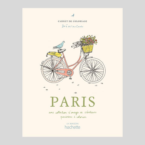 Carnet de coloriage Paris