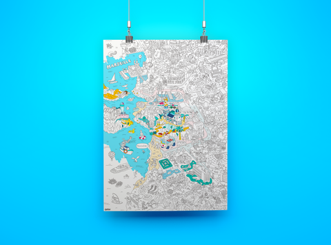 Poster géant Marseille
