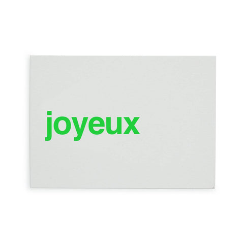 Carte "joyeux"