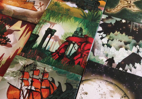 Jeu de mémoire Jules Verne