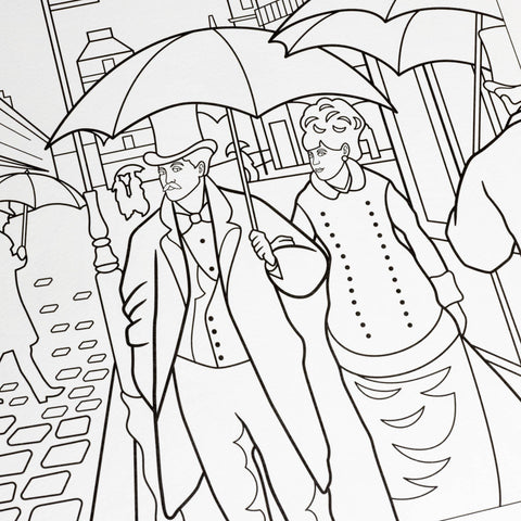 Livre de coloriage - Impressionnisme