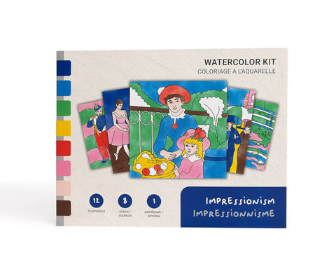 Kit d'aquarelle - Impressionnisme