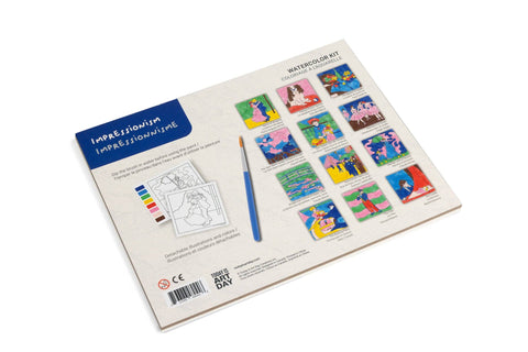 Kit d'aquarelle - Impressionnisme