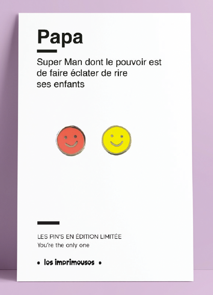 Pin’s Smiley - Papa