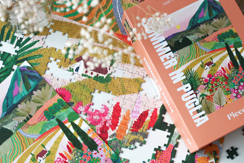Puzzle Été en Pouilles, 1000 pièces