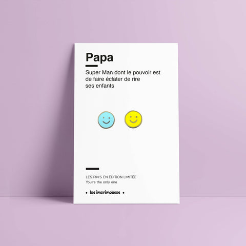 Pin’s Smiley - Papa
