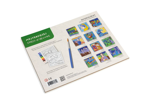 Kit d'aquarelle - Chefs-d'œuvre