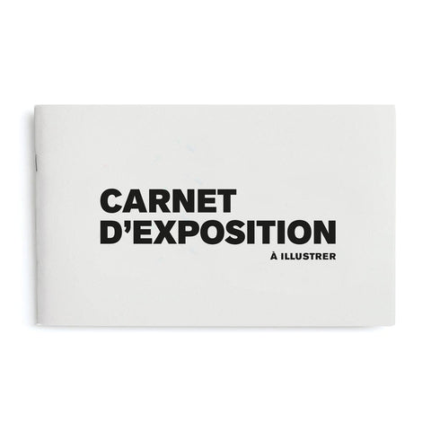 Carnet d'exposition à illustrer