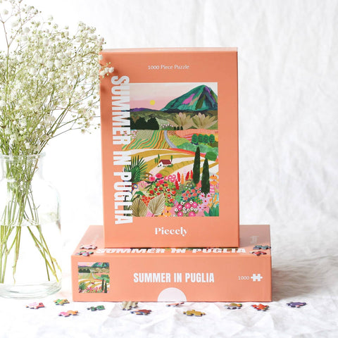 Puzzle Été en Pouilles, 1000 pièces