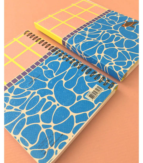 Carnet spirale A5 - Dans ma piscine